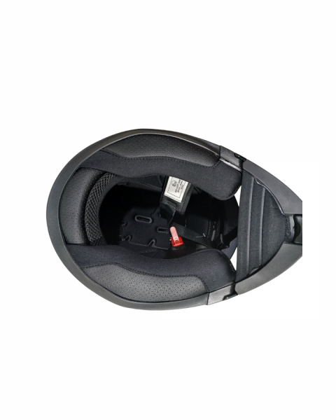 Kc Çene Açılır Vizörlü Kask Model Kırmızı-karbon