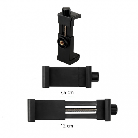(knmaster) Hc-20 Motosiklet Kask Çene Yapıştırıcılı Telefon Ve Aksiyon Kamera Tutucu Full Set