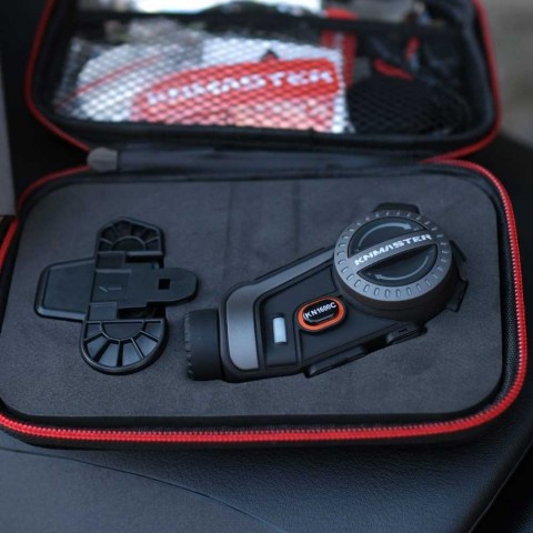 (knmaster) Kn1600c Pro Kameralı Motosiklet Bluetooth Intercom Kulaklık Seti