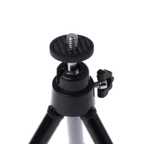 Knmaster Mini Portatif Taşınabilir Alüminyum Tripod Siyah