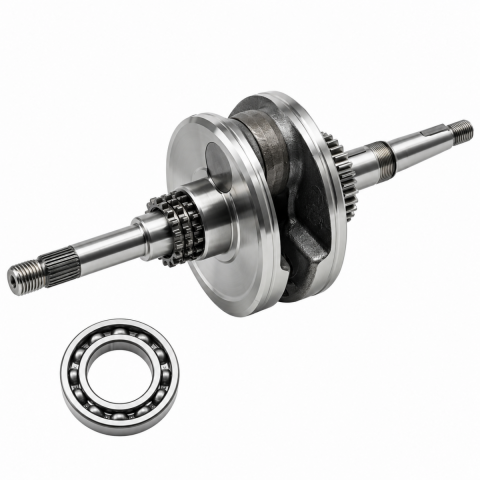 Krank Komple (çift Bilyalı) Mondial Lavinia 125 - Kuba Zenzero 125 / Motogusto Santa 125 - Special Alfa