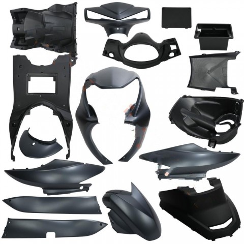 Kuba Space Pro 50 Grenaj Kaporta Seti Kristal Siyah