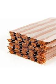 Lastik Fitili Kahverengi Kısa 5'li 5x5 Paket