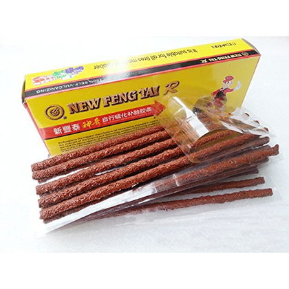 Lastik Fitili Kahverengi Kısa 5'li 5x5 Paket