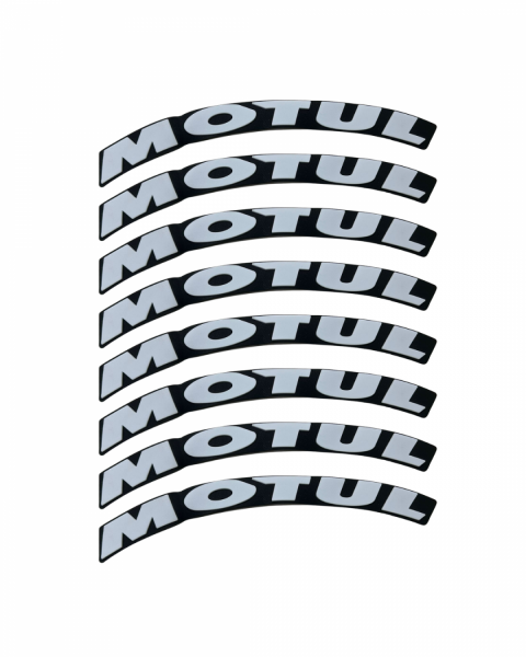 Lastik Yanak Yazısı Motul Siyah (yapışkanlı) Universal