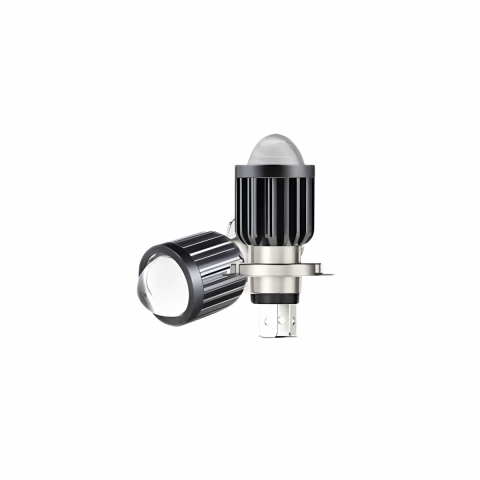 Led Far Ampulü Mercekli H4 Beyaz