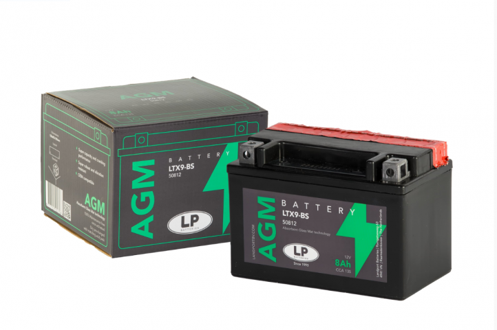 Lp Landport Sla Akü (ltx9-bs) / 8a / Kg: 2,85 / L:150 / W:87 / H:105 / Cca:135
