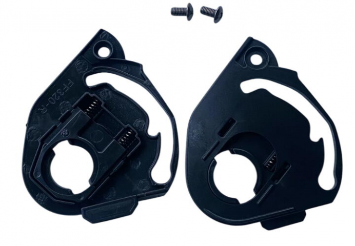 Ls2 (rapid 353) Kask Camı Aparatları Seti (yan Kapak Mekanızma Kiti)