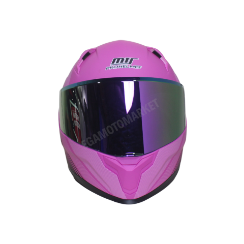 M-910 Lady Fuchsia Full Face Kadın Kask – Güneş Vizörlü, Dot-ce
