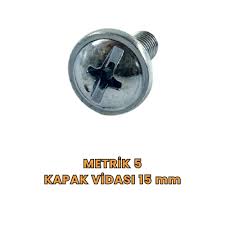 Metrik 5 Yıldız Başlıklı Kapak Vidası 12mm 1: (adet)
