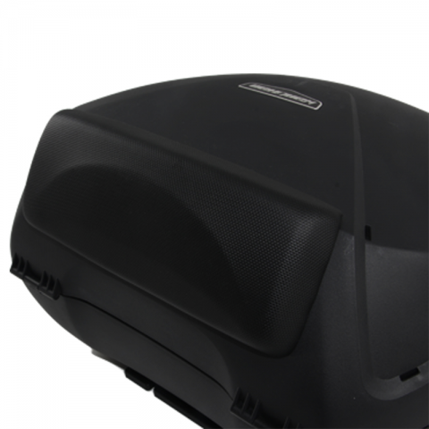 Motosiklet Arka Çanta Siyah Sırt Dayamalı (34 Litre) Premium