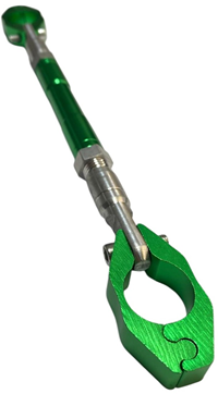 Motosiklet Gidon Bar Kelepçeli Yeşil