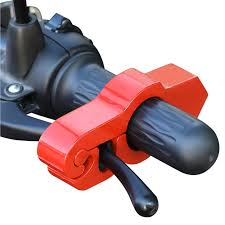 Motosiklet Gidon Kilidi (fren Manet Kilit) Kırmızı,mavi,siyah