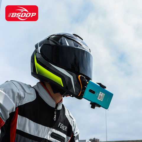 Motosiklet Kask Telefon Tutucu