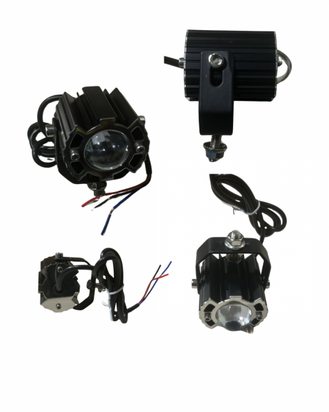 Motosiklet Mercek (sis Farı) 2 Modlu Beyaz,limon Sarısı