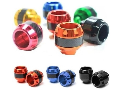 Motosiklet Universal Ön Teker Koruma Takozu Seti Renkli Red (kırmızı) 2'li