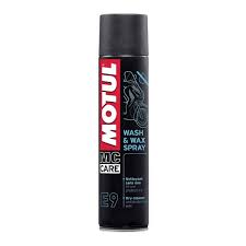 Motul E9 Wash & Wax Temizleyici Ve Parlatıcı Sprey 400 Ml