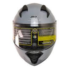 Mt Helmet M-66 Grey Çene Açılır Kask – Gri, Güneş Vizörlü, Ce