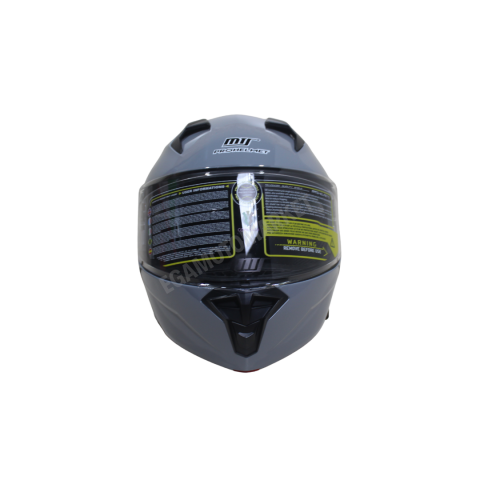 Mt Helmet M-66 Grey Çene Açılır Kask – Gri, Güneş Vizörlü, Ce