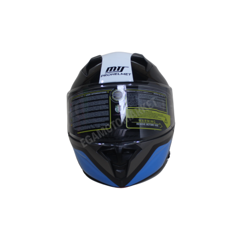 Mt Helmet M-966 Wx91 Çene Açılır Kask Black Blue – Siyah Mavi Güneş Vizörlü, Ce , Abs