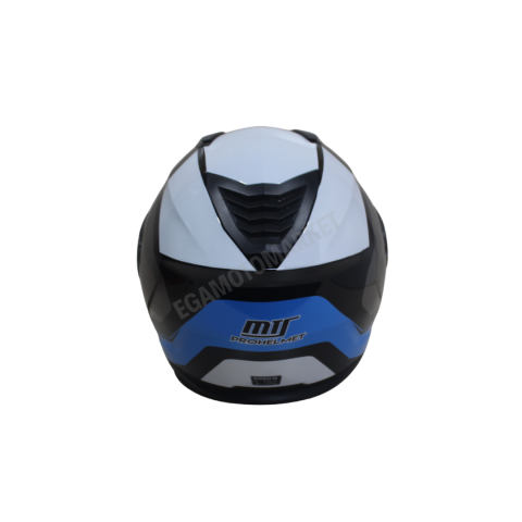 Mt Helmet M-966 Wx91 Çene Açılır Kask Black Blue – Siyah Mavi Güneş Vizörlü, Ce , Abs