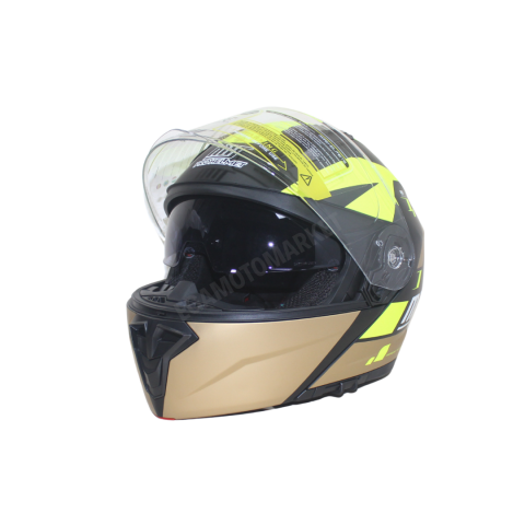 Mt Helmet M-966 Wx92 Çene Açılır Kask – Güneş Vizörlü, Ce, Abs