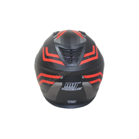 Mts Helmet M-966 Wx20 Red Çene Açılır Kask – Siyah Kırmızı Güneş Vizörlü, Ce