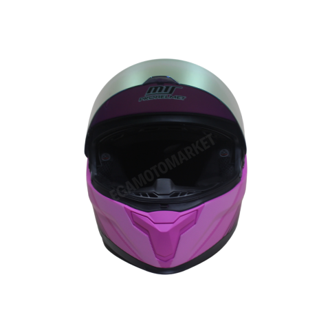 Mts M-910 Lady Fuchsia Full Face Kadın Kask – Güneş Vizörlü, Dot-ce