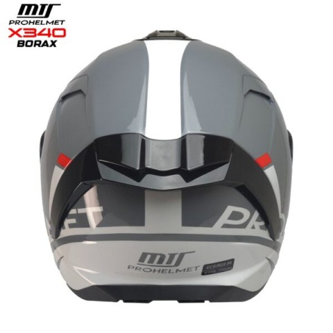 Mts X340 (borax) Thunder Motosiklet Kaskı Spoiler Mod Güneş Vizörlü Full Face Kask