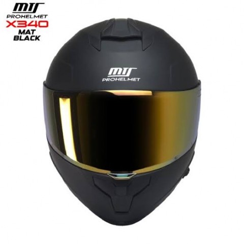 Mts X340 Kask Camı (iridyum Gold)