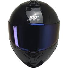 Mts X340 Kask Camı (iridyum Mavi)