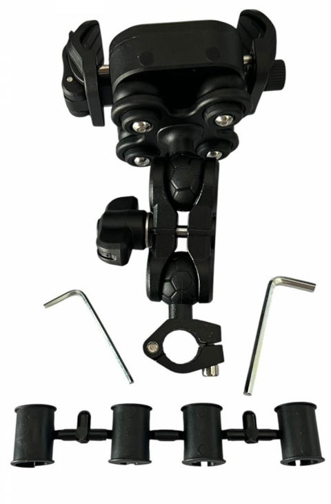 Nero -(909) Nr-mh003 Ayna Kolu Bağlantılı Telefon Tututucu Titreşim Modüllü (yandan Kilitlemeli)