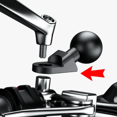 Nukrotech 25mm Toplu Ayna Dibi Bağlantı Aparatı