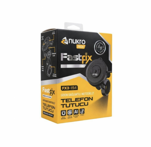 (nukrotech) Fastfix Fx3-154 Titreşim Modüllü Telefon Tutucu