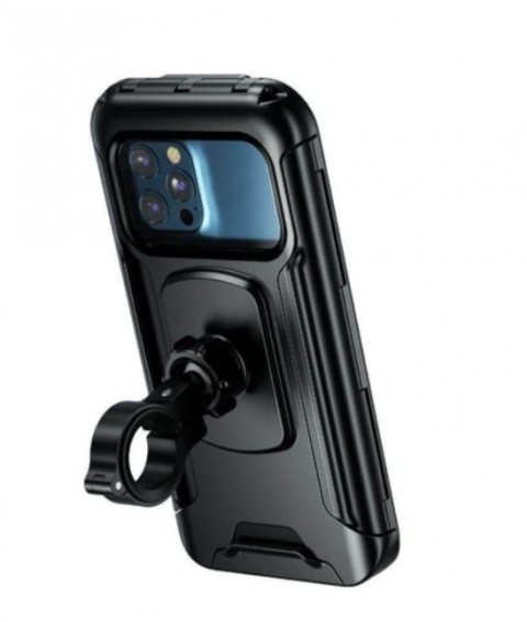 Nukrotech M18 -54 Gidon Bağlantılı Su Geçirmez Telefon Tutucu Nukrotech M18 -54 Gidon Bağlantılı Su Geçirmez Telefon Tutucu