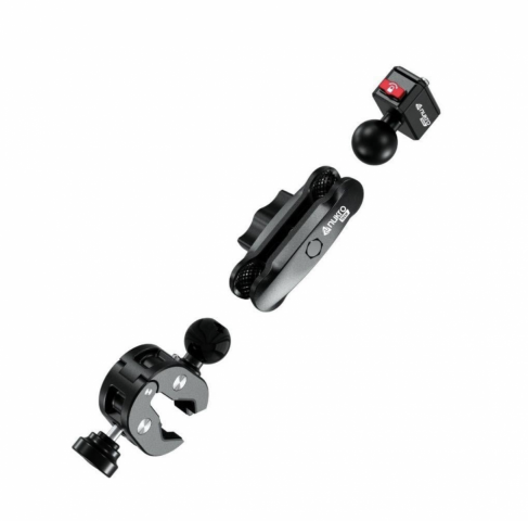 Nukrotech (qd-1) Kelepçe Bağlantılı 360 Aksiyon Kamera Tutucu Tak Çıkar Başlıklı