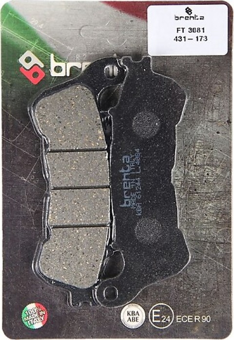 Ön Fren Balatası Brenta Organik Honda Forza 250 / Transalp 700 / Cbf 600