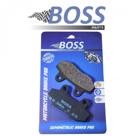 Ön Fren Balatası Semi Metalic Boss Honda Spacy 110 , Alpha 110 - Activa S 125