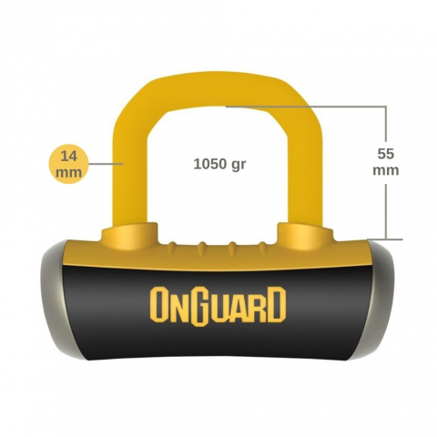 Onguard Boxxer Disk Kilidi 8048c 14mm