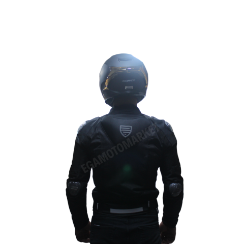 Prosev 195 Gp Knight Motosiklet Montu – Ce Koruma, Hörgüçlü, Deri Detaylı, 4 Mevsim