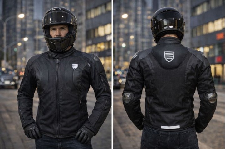 Prosev 195 Gp Knight Motosiklet Montu – Ce Koruma, Hörgüçlü, Deri Detaylı, 4 Mevsim