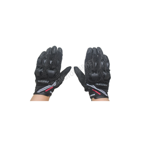 Prosev G31 Motosiklet Eldiveni Black – Siyah Full Koruma, Kaydırmaz, Dokunmatik, Hava Alan Kumaş