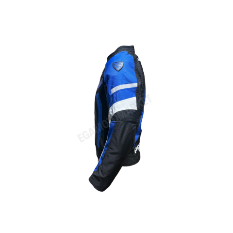 Prosev Jkt01 Blue 4 Mevsim Motosiklet Montu – Mavi Ce Onaylı, Reflektörlü, Dayanıklı Kumaşlı