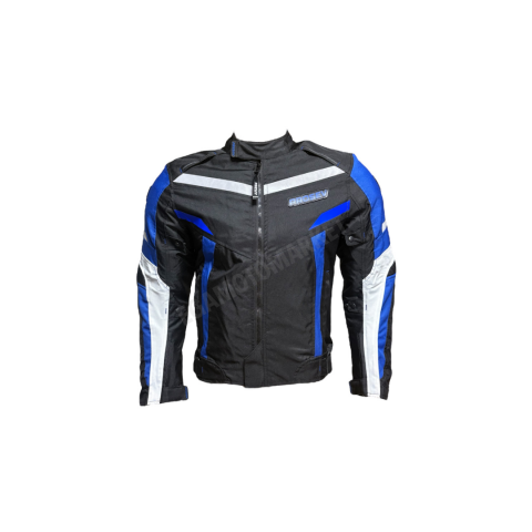Prosev Jkt01 Blue 4 Mevsim Motosiklet Montu – Mavi Ce Onaylı, Reflektörlü, Dayanıklı Kumaşlı