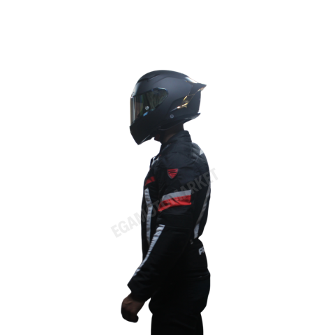 Prosev Jkt01 Red 4 Mevsim Motosiklet Montu – Kırmızı Ce Onaylı, Reflektörlü, Dayanıklı Kumaşlı XL