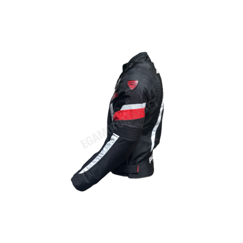 Prosev Jkt01 Red 4 Mevsim Motosiklet Montu – Kırmızı Ce Onaylı, Reflektörlü, Dayanıklı Kumaşlı