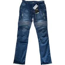 Prosev Snl 0220 Mavi Kevlar Korumalı Kot Pantolon