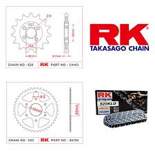 Rk Zincir Dişli Set Ktm Duke 390 Rc 390 2013-2016 O Ringli Set