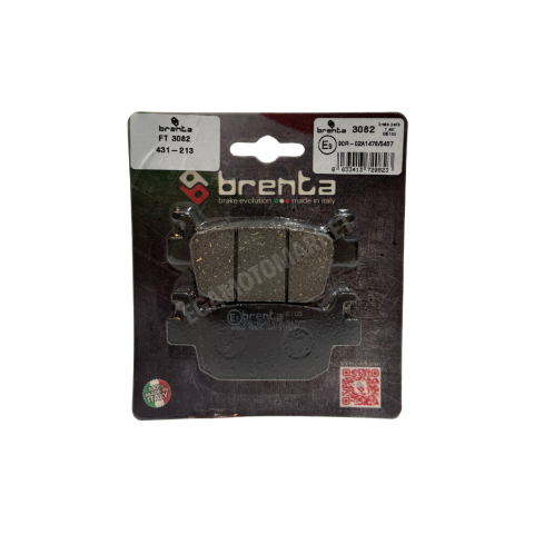 Rks Veloce 150 Arka Fren Balatası Brenta Organik