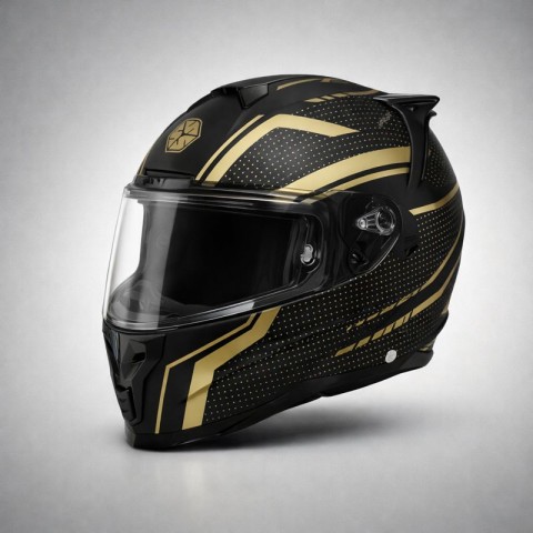 Scoyco Blade Full Face Kask – Güneş Vizörlü Dot-ce